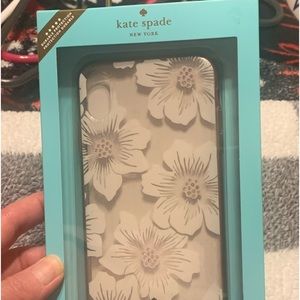I Phone X Plus Kate Spade Phone protector case! 💜💜💜
